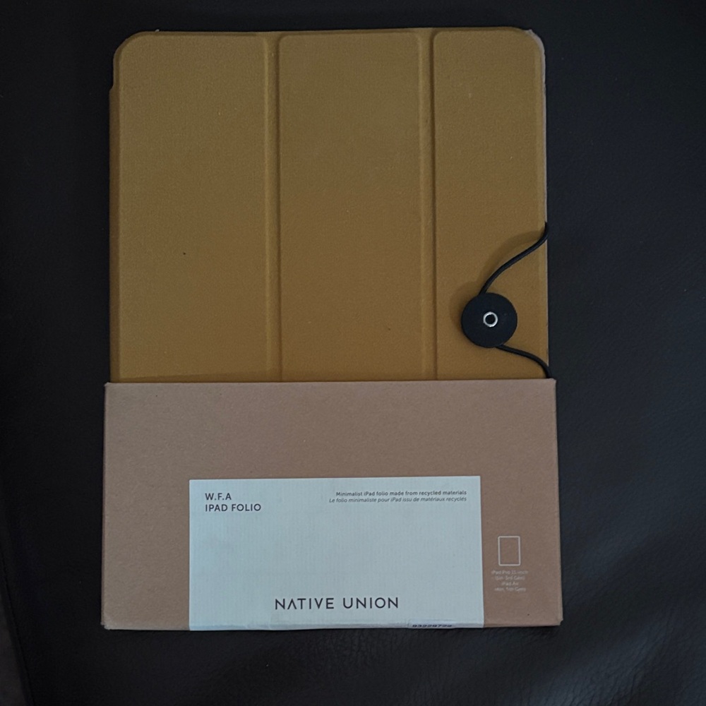 Native Union Gold Tablet Folio Cover